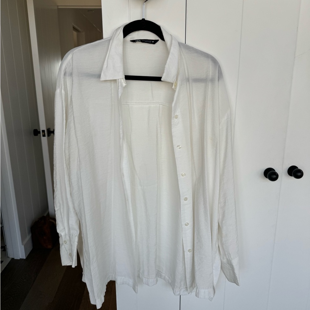 Zara button up